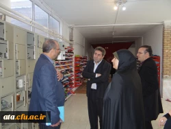 بازدید دکتر دلقندی مشاور اجرایی معاونت طرح و برنامه و توسعه مدیریت و دکتر نصرآبادی مدیر کل امور حقوقی سازمان مرکزی دانشگاه فرهنگیان از پردیس علامه طباطبایی ارومیه 7