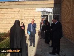 بازدید دکتر دلقندی مشاور اجرایی معاونت طرح و برنامه و توسعه مدیریت و دکتر نصرآبادی مدیر کل امور حقوقی سازمان مرکزی دانشگاه فرهنگیان از پردیس علامه طباطبایی ارومیه 9