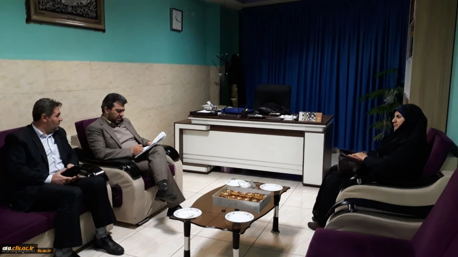 در راستای پیگیری مصوبات جلسه هیات امنا دانشگاه فرهنگیان استان


سرپرست مدیریت استانی دکتر محمودلو و سرپرست پردیس علامه طباطبایی ارومیه با آقای دکتر بهادری نماینده مردم ارومیه در مجلس دیدار و گفتگو کردند 2