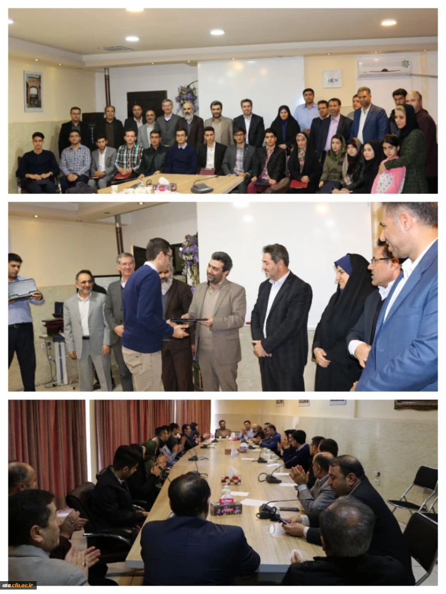 تجلیل دکتر بهادری نماینده محترم مردم شریف ارومیه در مجلس شورای اسلامی از نفرات برتر کنکور سراسری سال 97 با حضور دکتر محمودلو سرپرست امور پردیس های استان آذربایجان غربی و دکتر پایز سرپرست پردیس علامه طباطبایی ارومیه 2