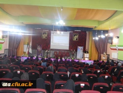 مراسم باشکوهی به مناسبت نیمه شعبان در پردیس علامه طباطبایی ارومیه برگزار شد 5