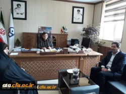 دیدار مدیریت امور پردیس های استان آذربایجان غربی با ریاست محترم دانشگاه فرهنگیان جناب آقای دکتر خنیفر 2