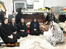 حضور دکتر پایز سرپرست پردیس علامه طباطبایی ارومیه در جمع دانشجویان هنگام مراسم افطاری  3