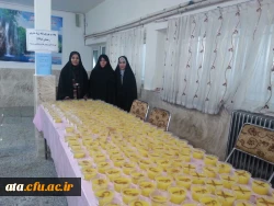 پخت و توزیع شله زرد نذری برای سلامتی و تعجیل در ظهور امام زمان (عج) به همت کانون فرهنگی مهدویت پردیس علامه طباطبایی ارومیه 2