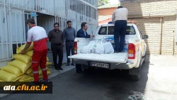 ارسال کمک های غیر نقدی کارکنان، اساتید و دانشجومعلمان پردیس علامه طباطبایی آذربایجان غربی به مناطق سیل زده کشور 3