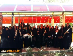 غبارروبی و گل افشانی مزار شهدای معظم هشت سال دفاع مقدس و شهدای معزز مدافعین حرم توسط دانشجومعلمان پردیس علامه طباطبایی آذربایجان غربی 2