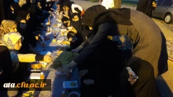 ضیافت افطاری مسئولین دانشگاه فرهنگیان آذربایجان غربی و دانشجومعلمان پردیس علامه طباطبایی ارومیه به مناسبت میلاد امام حسن مجتبی (ع) و روز اکرام در امامزاده غریب حسن ارومیه 2