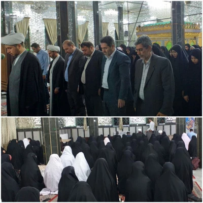 ضیافت افطاری مسئولین دانشگاه فرهنگیان آذربایجان غربی و دانشجومعلمان پردیس علامه طباطبایی ارومیه به مناسبت میلاد امام حسن مجتبی (ع) و روز اکرام در امامزاده غریب حسن ارومیه 2