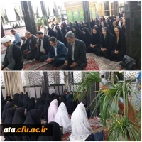 ضیافت افطاری مسئولین دانشگاه فرهنگیان آذربایجان غربی و دانشجومعلمان پردیس علامه طباطبایی ارومیه به مناسبت میلاد امام حسن مجتبی (ع) و روز اکرام در امامزاده غریب حسن ارومیه 2