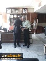 در راستای همکاریهای بین سازمانی و با حضور سرپرست دانشگاه فرهنگیان و فرمانده انتظامی استان آذربایجان غربی :

تفاهمنامه همکاریهای دوجانبه دانشگاه فرهنگیان استان آذربایجان غربی و فرماندهی انتظامی استان آذربایجان غربی مبادله گردید. 2