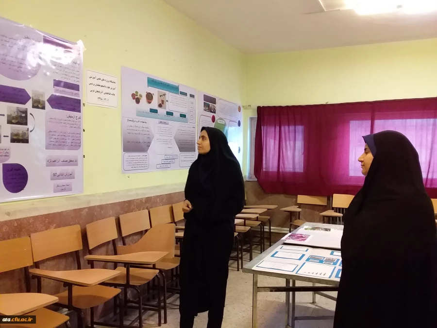 برگزاری نمایشگاه پروژه های علمی آموزشی آموزش علوم دانشجومعلمان پردیس علامه طباطبایی آذربایجان غربی 4