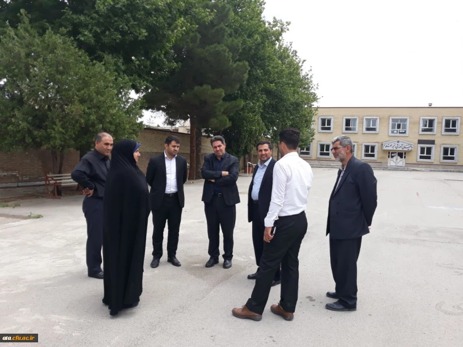 در راستای پیگیری مصوبات هیأت امنای استانی:

بازدید مدیر کل نوسازی، توسعه و تجهیز مدارس استان آذربایجان غربی از پردیس علامه طباطبایی آذربایجان غربی 3