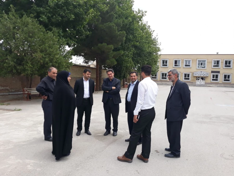 بازدید مدیر عمران و شهرسازی شهرداری ارومیه  و معاون شهرداری منطقه 5 ارومیه از پردیس علامه طباطبایی ارومیه 3