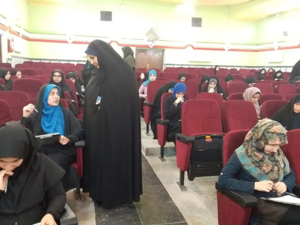 بازدید دکتر پایز سرپرست پردیس علامه طباطبایی ارومیه از حوزه امتحانی در اولین روز امتحانات 2
