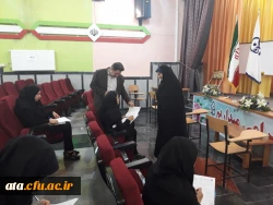 بازدید دکتر محمودلو و هیئت همراه از روند برگزاری امتحانات نیمسال دوم سالتحصیلی 98-97 در پردیس علامه طباطبائی آذربایجان غربی 2