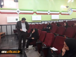 بازدید دکتر محمودلو و هیئت همراه از روند برگزاری امتحانات نیمسال دوم سالتحصیلی 98-97 در پردیس علامه طباطبائی آذربایجان غربی 4