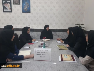 برگزاری دومین جلسه شورای صنفی جدید با حضور دکتر پایز سرپرست پردیس علامه طباطبایی آذربایجان غربی