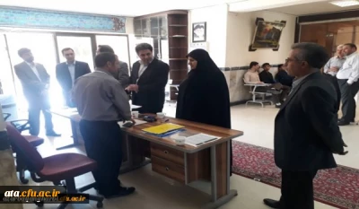 بازدید مدیر امور پردیس های استان آذربایجان غربی و معاونین پشتیبانی و برنامه ریزی آموزش و پرورش استان از روند مصاحبه تخصصی معرفی شدگان شرایط خاص