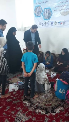 حضور دکتر محمودلو مدیر امور پردیس های استان و دکتر پایز سرپرست پردیس علامه طباطبایی ارومیه در جمع دانشجومعلمان اردوی جهادی بسیج دانشجویی 5