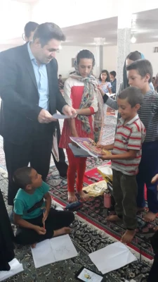 حضور دکتر محمودلو مدیر امور پردیس های استان و دکتر پایز سرپرست پردیس علامه طباطبایی ارومیه در جمع دانشجومعلمان اردوی جهادی بسیج دانشجویی 7