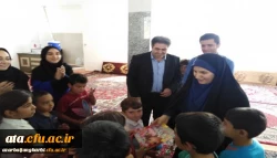 حضور دکتر محمودلو مدیر امور پردیس های استان و دکتر پایز سرپرست پردیس علامه طباطبایی ارومیه در جمع دانشجومعلمان اردوی جهادی بسیج دانشجویی 9