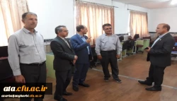جناب آقای مهندس رضایی سرپرست مرکز هوشمند سازی دانشگاه فرهنگیان کشور و هیات همراه از پردیس ها و مراکز استان بازدید کردند 6
