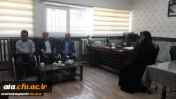 جناب آقای مهندس رضایی سرپرست مرکز هوشمند سازی دانشگاه فرهنگیان کشور و هیات همراه از پردیس ها و مراکز استان بازدید کردند 9