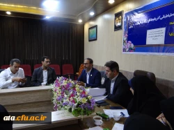 جلسه ی هماهنگی عوامل اجرایی آزمون مرکز سنجش شایستگی های حرفه ای با حضور جناب آقای دکتر میریونسی ناظر سازمان مرکزی دانشگاه فرهنگیان در پردیس علامه طباطبایی ارومیه برگزار شد 3