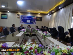 جلسه ی هماهنگی عوامل اجرایی آزمون مرکز سنجش شایستگی های حرفه ای با حضور جناب آقای دکتر میریونسی ناظر سازمان مرکزی دانشگاه فرهنگیان در پردیس علامه طباطبایی ارومیه برگزار شد 5