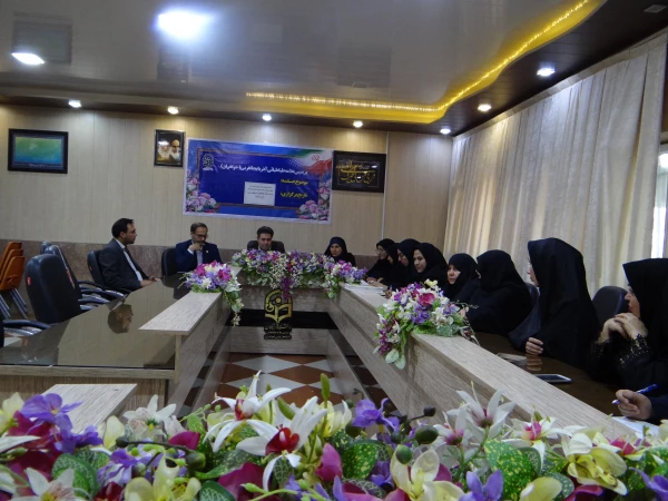 جلسه ی هماهنگی عوامل اجرایی آزمون مرکز سنجش شایستگی های حرفه ای با حضور جناب آقای دکتر میریونسی ناظر سازمان مرکزی دانشگاه فرهنگیان در پردیس علامه طباطبایی ارومیه برگزار شد 5