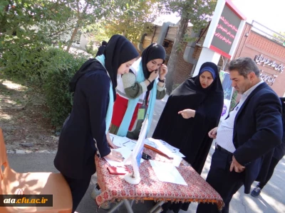 بازدید دکتر محمودلو سرپرست امور پردیس های استان آذربایجان غربی و دکتر پایز سرپرست پردیس علامه طباطبایی ارومیه از فرآیند ثبت نام پذیرفته شدگان آزمون سراسری 1398 در پردیس علامه طباطبایی ارومیه