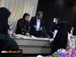 بازدید دکتر محمودلو سرپرست امور پردیس های استان آذربایجان غربی و دکتر پایز سرپرست پردیس علامه طباطبایی ارومیه از فرآیند ثبت نام پذیرفته شدگان آزمون سراسری 1398 در پردیس علامه طباطبایی ارومیه 6