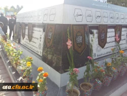 شرکت پرشور کارکنان پردیس علامه طباطبایی ارومیه در مراسم تجدید میثاق با آرمان های والای شهدا و امام راحل با عنوان میهمانی لاله ها 6