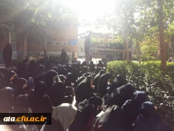 برگزاری مراسم عزاداری سرور و سالار شهیدان حضرت اباعبدالله الحسین (ع) در پردیس علامه طباطبایی ارومیه 2