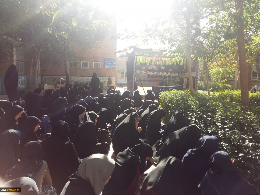 برگزاری مراسم عزاداری سرور و سالار شهیدان حضرت اباعبدالله الحسین (ع) در پردیس علامه طباطبایی ارومیه 2