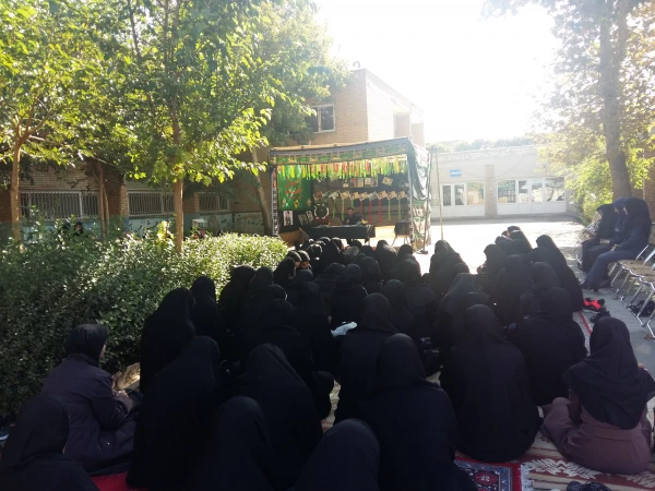 برگزاری مراسم عزاداری سرور و سالار شهیدان حضرت اباعبدالله الحسین (ع) در پردیس علامه طباطبایی ارومیه 2