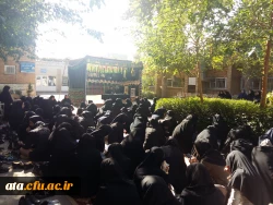 برگزاری مراسم عزاداری سرور و سالار شهیدان حضرت اباعبدالله الحسین (ع) در پردیس علامه طباطبایی ارومیه 2