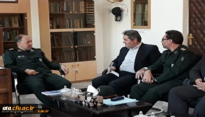 سردار حبیب شهسواری فرمانده سپاه شهدای استان آذربایجان غربی در دیدار با مدیران دانشگاه فرهنگیان آذربایجان غربی:

تربیت و آموزش کار الهی است