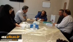 دکتر علی محمودلو سرپرست دانشگاه فرهنگیان استان آذربایجان غربی با دکتر عقلمند پژوهشگر و محقق تاریخ معاصر آذربایجان دیدار و گفتگو کرد 5