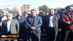 شرکت گسترده اساتید، کارکنان و دانشجویان دانشگاه فرهنگیان استان آذربایجان غربی در راهپیمایی یوم الله 13 آبان 5