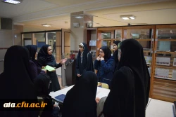 بازدید دانشجومعلمان پردیس علامه طباطبایی آذربایجان غربی از کتابخانه مرکزی ارومیه  2