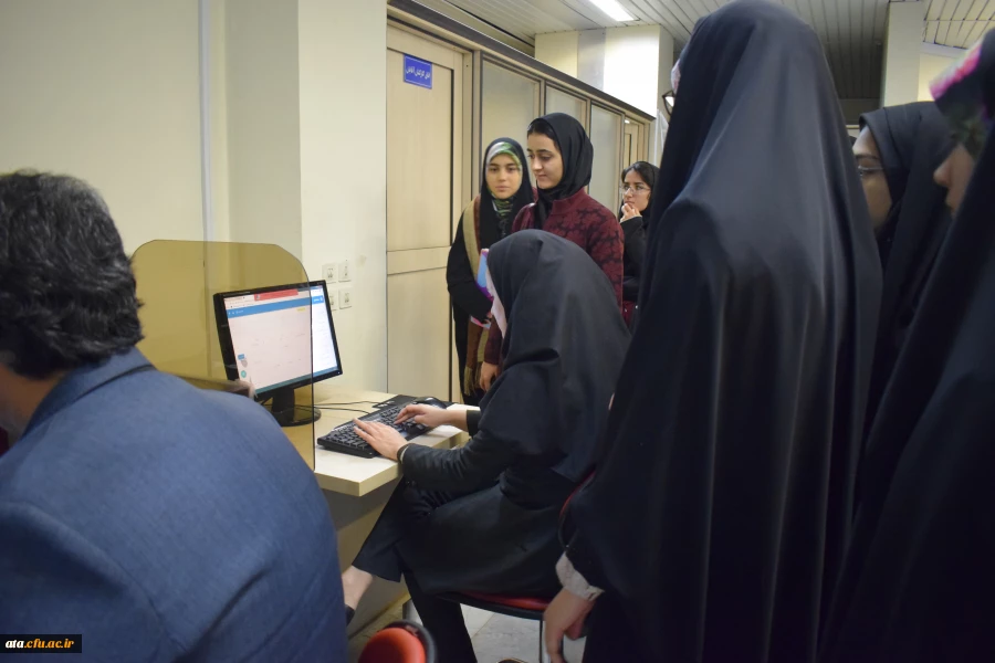 بازدید دانشجومعلمان پردیس علامه طباطبایی آذربایجان غربی از کتابخانه مرکزی ارومیه  9