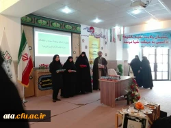 حضور دانشجومعلمان پردیس علامه طباطبایی ارومیه در حوزه علمیه خواهران الزهراء (س) جهت شرکت در مراسم گرامیداشت روز وحدت حوزه و دانشگاه 2