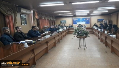 شورای آموزشی ، پژوهشی و تحصیلات تکمیلی دانشگاه فرهنگیان استان آذربایجان غربی برگزار شد.