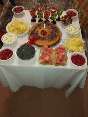 برگزاری مراسم شب یلدا در پردیس علامه طباطبایی ارومیه 6