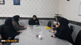 برگزاری جلسه هماهنگی استاد مشاور پژوهشی و انجمن علمی زیست شناسی پردیس علامه طباطبایی ارومیه