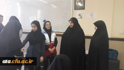 بازدید سرپرست پردیس علامه طباطبایی ارومیه از روند اجرایی آزمون عملی کلاس فرهنگی امداد و نجات هلال احمر 2