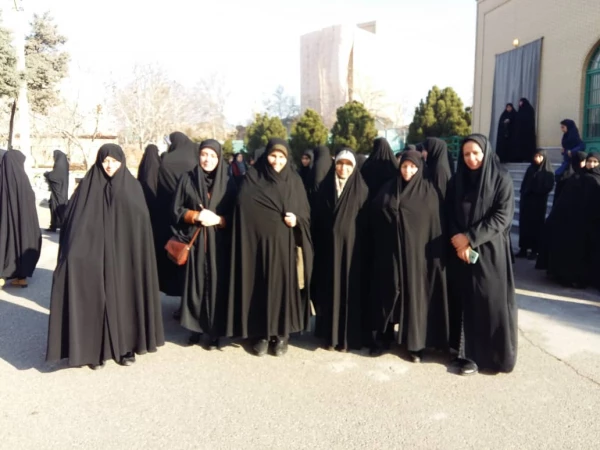 حضور پر شور مسئولین، اساتید و کارکنان پردیس علامه طباطبایی ارومیه در مراسم بزرگداشت روز 9 دی 2