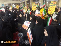 حضور پر شور مسئولین، اساتید و کارکنان پردیس علامه طباطبایی ارومیه در مراسم بزرگداشت روز 9 دی 4