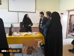 بازدید دکتر روشندل معاون آموزش و تحصیلات تکمیلی سازمان مرکزی دانشگاه فرهنگیان از روند مصاحبه پذیرفته شدگان آزمون استخدام پیمانی وزارت اموزش و پرورش 3